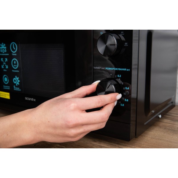 Фото - Мікрохвильова піч (НВЧ) Scandix SMO20SMB
